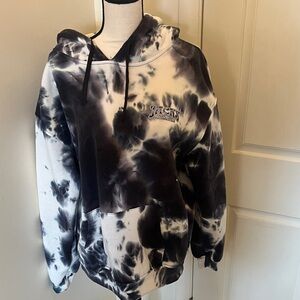 Jacks Surfboards Hoodie Large Navy White